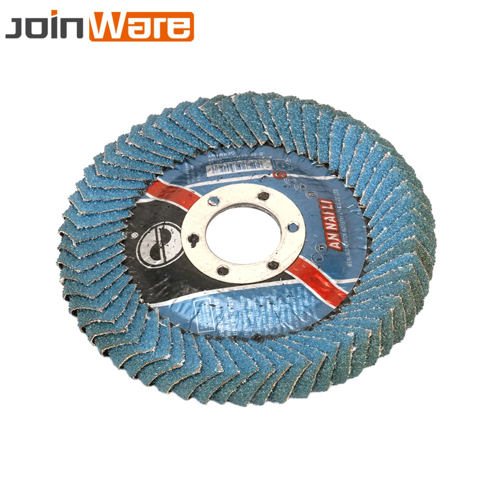 115mm Flap Sanding Disc Round Sandpaper Wheel Polishing Grinding