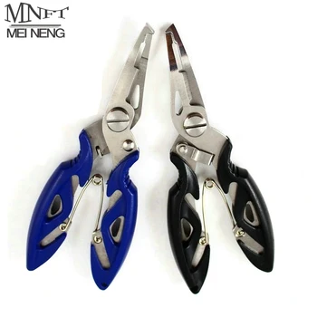 MEGA SALE ❤️ MNFT Fishing Plier Scissor Braid Line Lure Cutter Hook Remover etc. Tackle Tool Cutting Fish Use Tongs Multifunction Scissors - discount item 45% OFF Sports & Entertainment