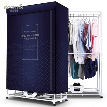 

Extra-large Foldable Clothes Drying Machine with 1300w Heater/Microcomputer Control/180mins Timing/Over-heating Auto-off