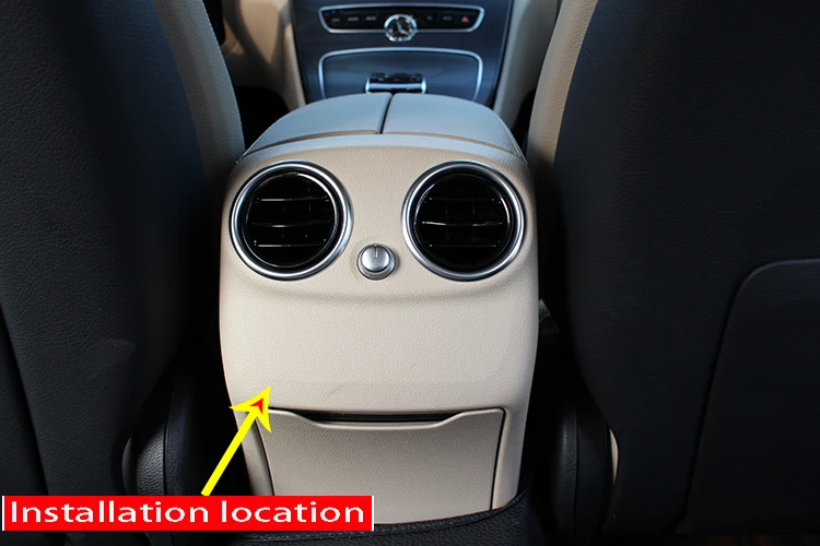 2 шт. подлокотник из АБС пластика для Mercedes Benz C Class W205 2015 2018|Лепнина интерьера| |