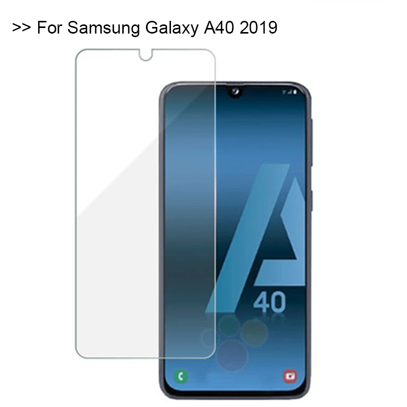 

For Samsung Galaxy A40 2019 Tempered Glass Screen Protector 0.26mm 9H Protective Transparent Film On SM-A405FN/DS