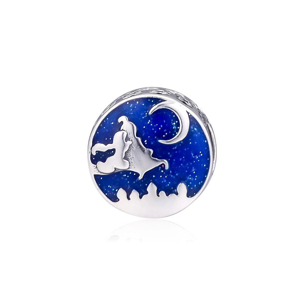 QANDOCCI Silver 925 Jewelry Magic Carpet Ride Charm Mother's Day Beads Fits Original Bracelets Sterling Making | Украшения и