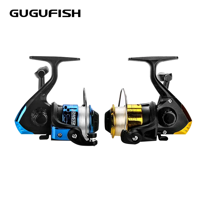 Gugufish باردو للطي الغزل الصيد بكرات عجلة الغزل بكرة عجلة إغراء سفينة الطعم الصب تحلق الصيد التصيد