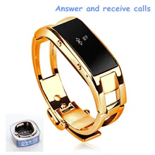 Smart Watch Bluetooth Pulsera Bracelet with Making Call Health Fitness Pedometer Anti-lost For Samsung Huawei HTC LG Smart Clock