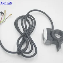 Wuxing 24VV/36 V/48 V электровелосипед, дроссельная заслонка с переключателем включения-выключения, индикатор батареи, Электрический скутер, Ebike, Finger Throttles