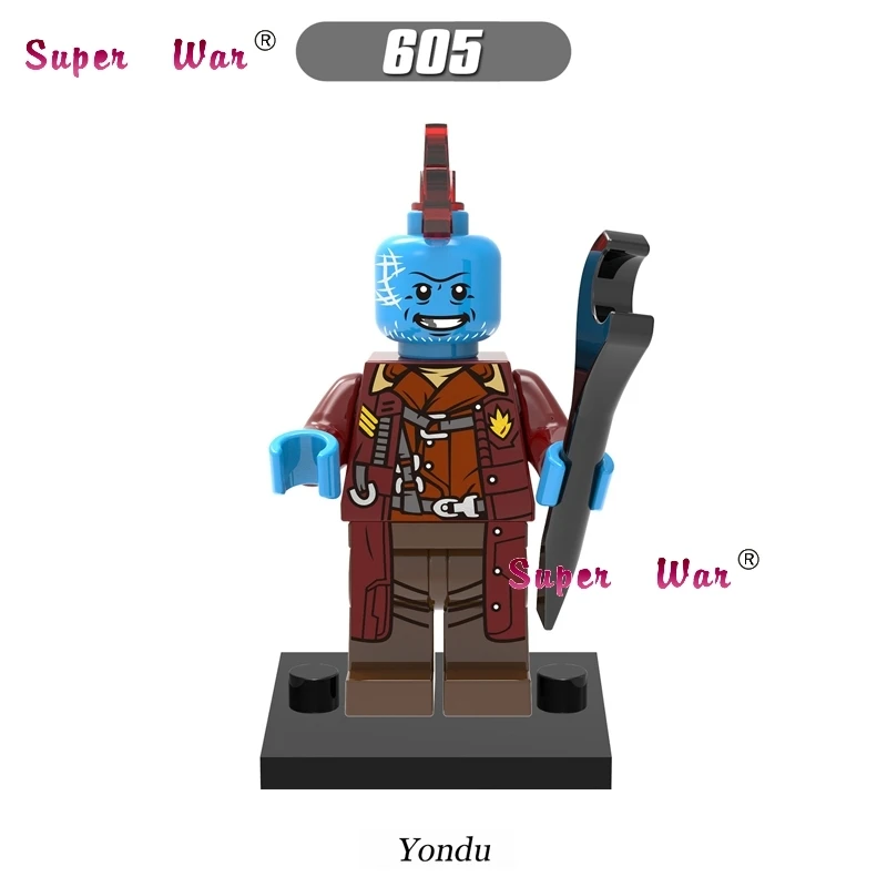 

1PCS building blocks Guardians of the Galaxy Yondu action sets model bricks toys hobbies for children