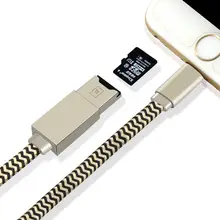 Memory Micro SD TF Card Reader USB cord Data charging Cable for iPhone 5 5s SE 5C 6 6S plus iPad mini Air Pro 9.7 iPod touch