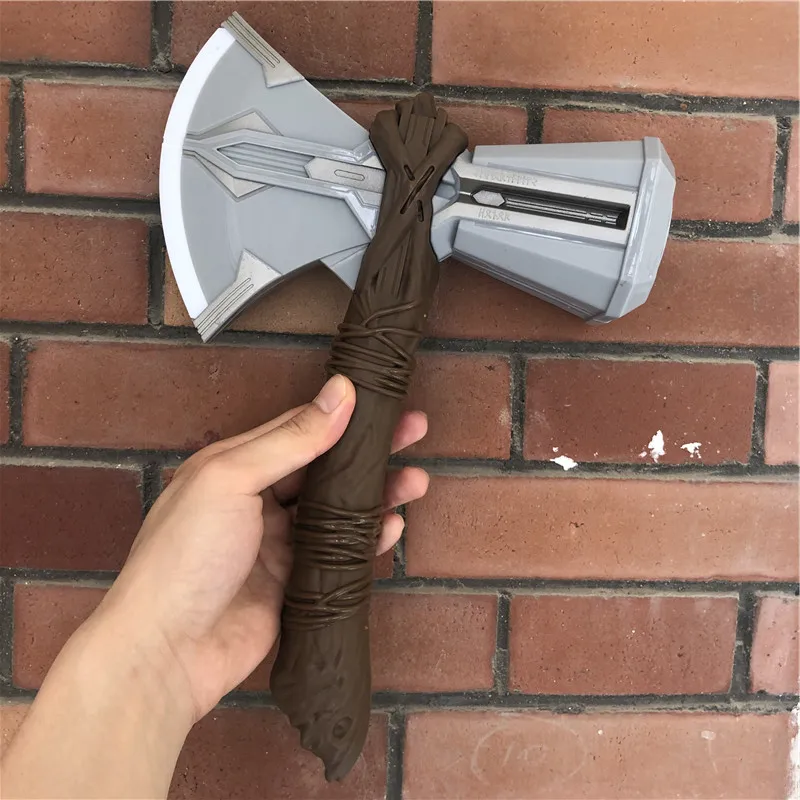 Thor Stormbreaker топор молоток звук флэш-светильник детские игрушки оружие кино ролевые игры Косплей Тор громовой Молот 31 см