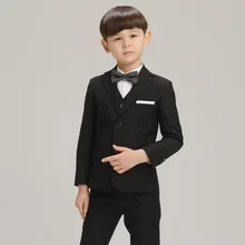 Детский костюм; костюмы для маленьких мальчиков на свадьбу; детский Блейзер; торжественный костюм для мальчиков; комплект одежды для мальчиков; классический костюм для больших детей