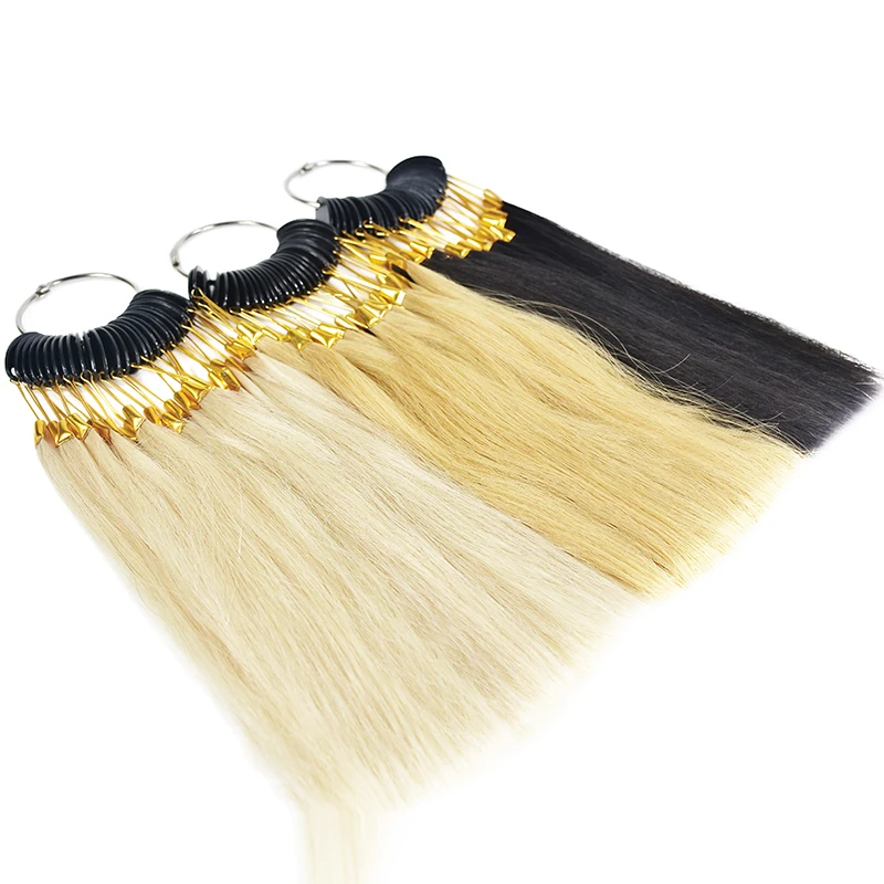 90PCS 100% Human Hair Color Rings Human Hair Color Chart Hair Color Samples Ring 90PCS 100% Human Hair Color Rings Human Hair Color Chart Hair Color Samples Ring