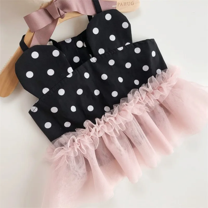 

Pets Products Dogs Supplies Fashion Wear Mickey Style Dresses Small Puppies Cats French Bulldog Pugs