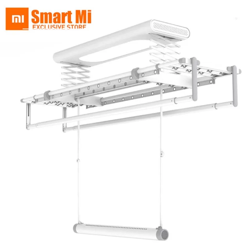  New Xiaomi Mr Bond Smart Drying Rack Multifunction 30KG Bearing Aluminum Alloy Support Mihome App R