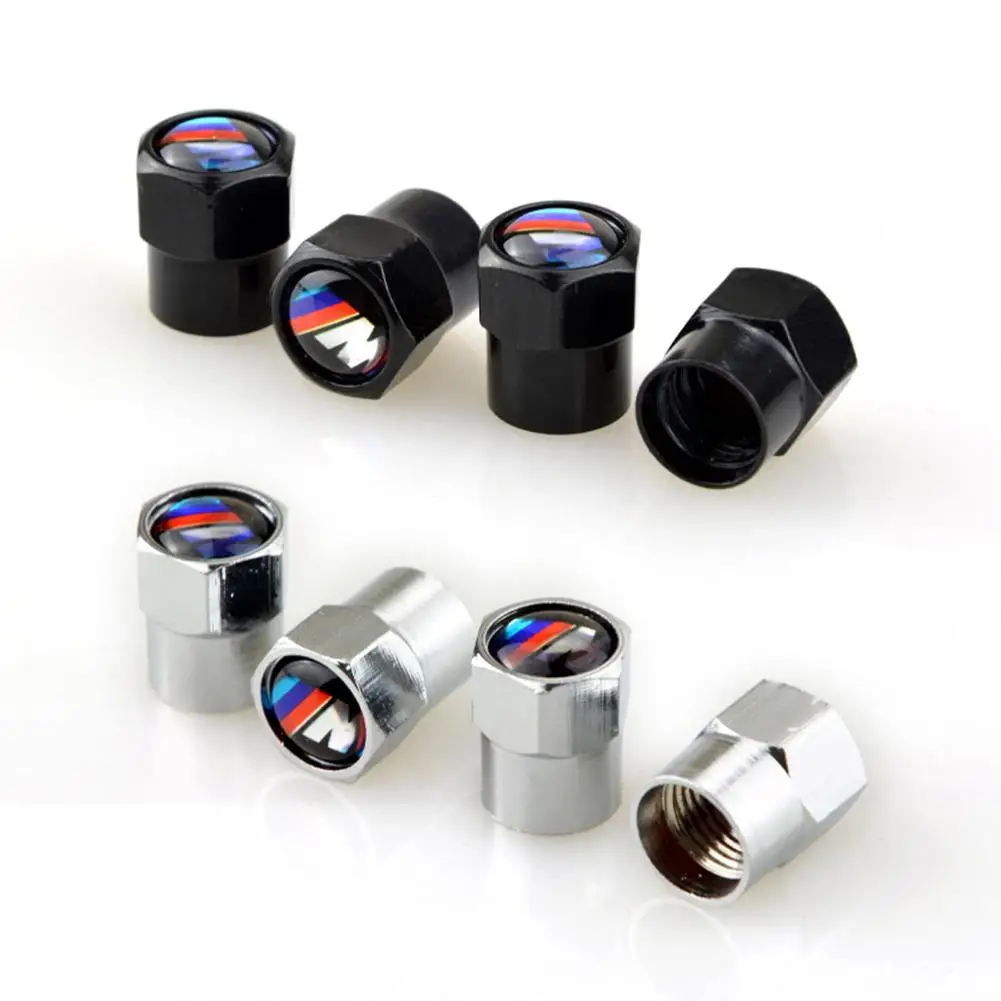 

4pcs Universal Case Tire Valve Core Cap Hexagon Round For BMW F30 F20 F10 F15 F13 M3 M5 M6 X1 X3 X5 X6 320I 116I 118I 328I 530I