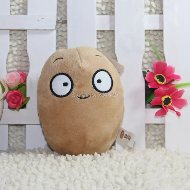 Special Price 5.5inch Plant Vs Zombies Series Plant Nut Potato Plush Toy Doll,1pcs/pack