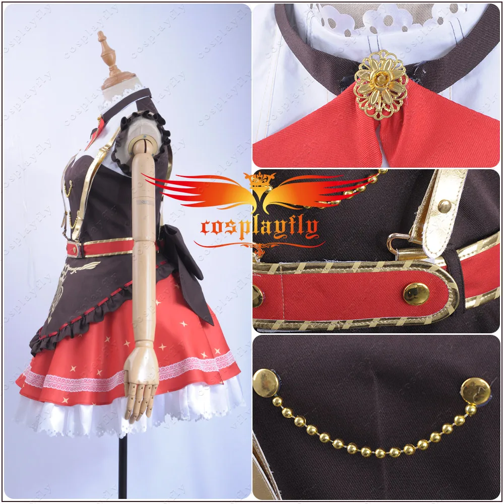 Игра LoveLive! Sunshine! Женский костюм для косплея Aqours Bremen Band Kurosawa Ruby сексуальная