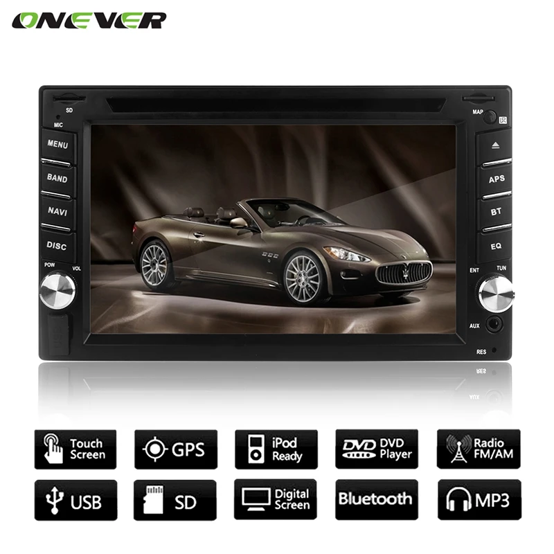 Discount 6.2" GPS Navigation HD Car CD DVD Player Touch Screen Radio Stereo Bluetooth MP3 MP4 MP5 USB SD Rearview Camera in Dash + Camer 0 Discount 6.2" GPS Navigation HD Car CD DVD Player Touch Screen Radio Stereo Bluetooth MP3 MP4 MP5 USB SD Rearview Camera in Dash + Camer 0