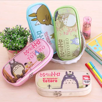 

totoro pencilcase kalem kutu papeleria pencil case Cute pencil bag Large capacity plumier estojo de lapis 2016 pen bag