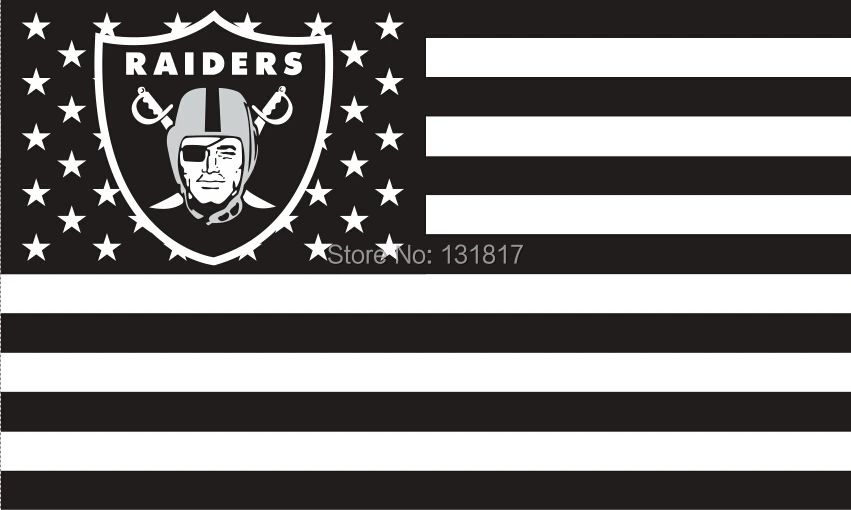 nfl flag Oakland raiders flag 3x5 ft banner flag custom flagin Flags