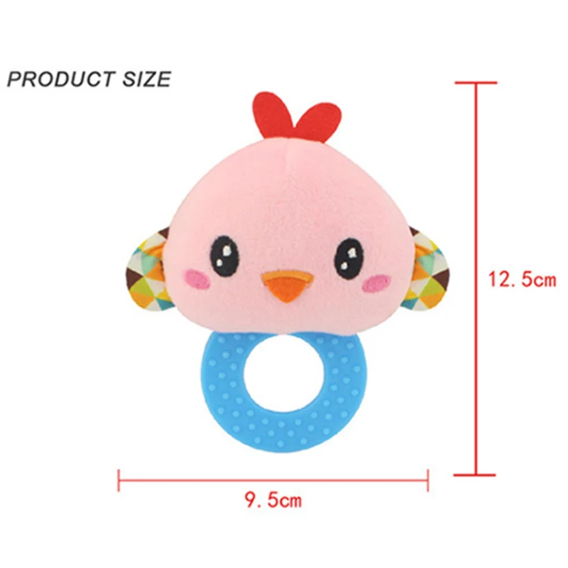 Baby Infant Plush Rattle Stuffed Toy Hand Grasp Teethers Cute Animal Handbell Ring Newborns Early Development Boys Girls Gift Baby Infant Plush Rattle Stuffed Toy Hand Grasp Teethers Cute Animal Handbell Ring Newborns Early Development Boys Girls Gift