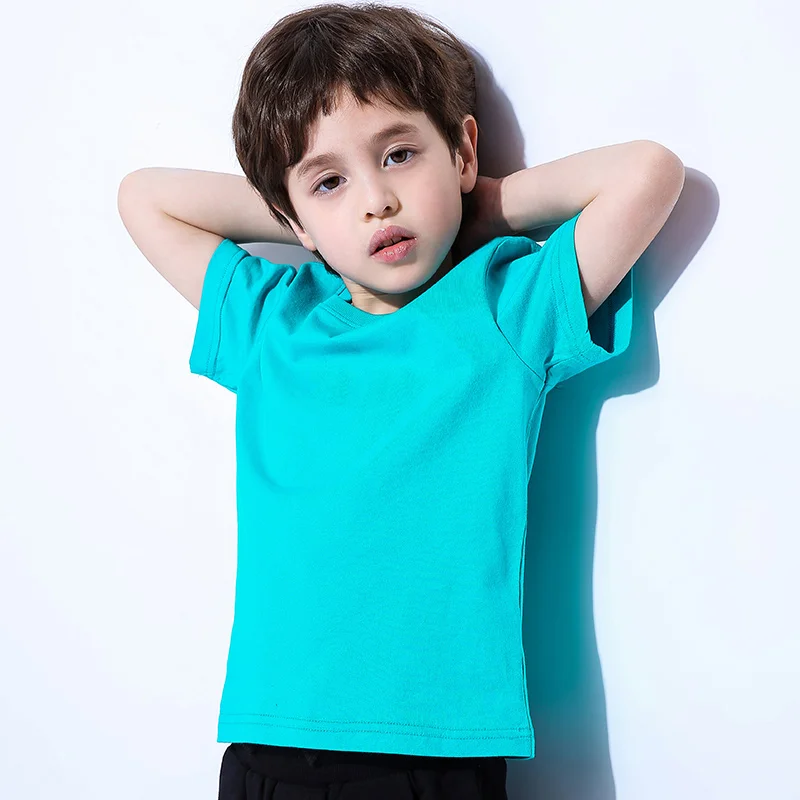 

Pioneer Kids short sleeve t shirt boys children clothing casual solid 100% cotton tshirt for boys quality soft tees kids 8T601
