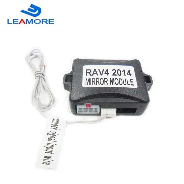 طقم قابل للطي للمرآة الجانبية للسيارة RAV4 2014 2018 ، نظام مرايا الإغلاق التلقائي ، شحن مجاني وسريع ، أصلي-2