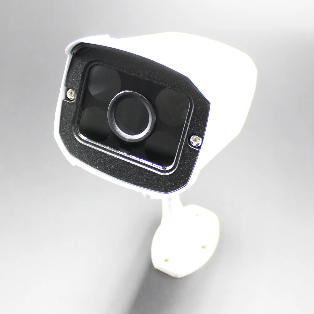 Indoor Outdoor Aluminum Camera House CCTV Camera Cover Protect Case with Metal Bracket for Video