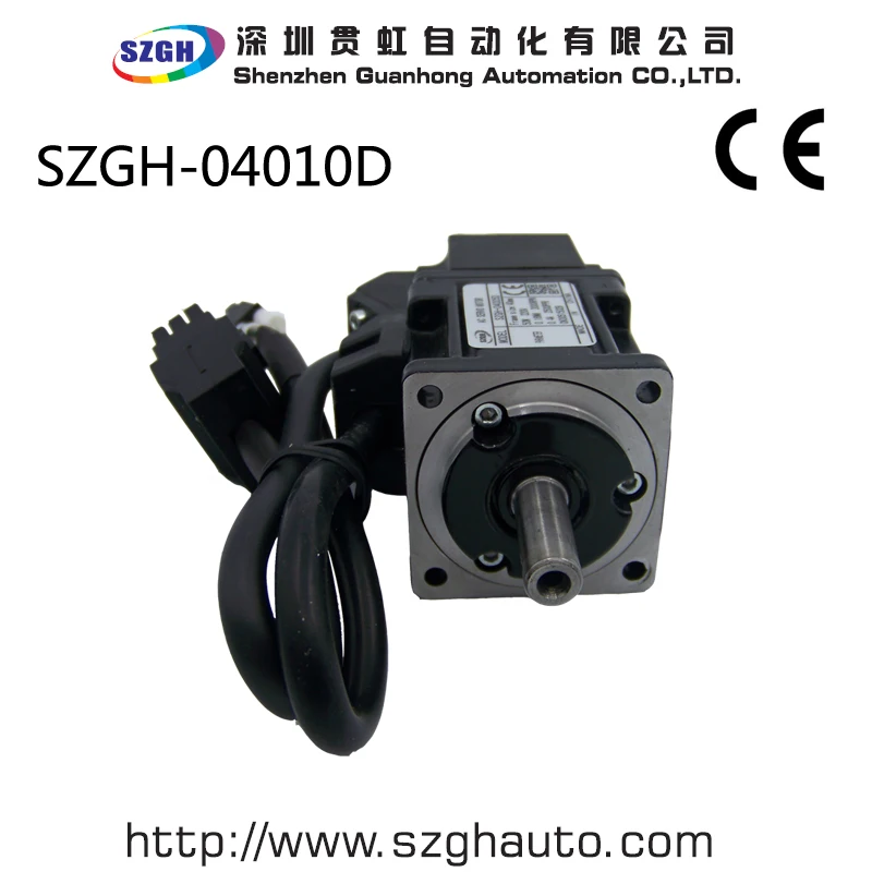High Quality 100W 0.32NM 220V AC Servo Motor SZGH 04010Din AC Motor
