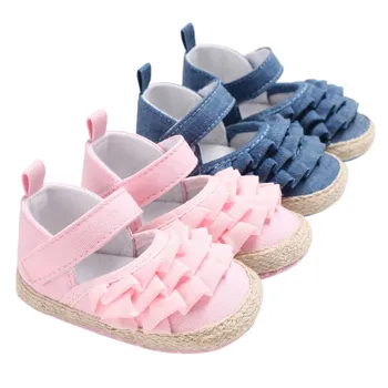 

Baby Shoes Baby Toddle Shoes Girls Casual Princess Shoes 2018 New Newborn Infant Soft First Walkers 0-18M A1