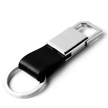 

Business Gift Metal Fashion Key Holder Car Key Wallet Chain Car Keychain for Men and Women - Black EDC Gear Housekeepers