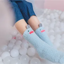 JAYCOSIN носки Для женщин теплые хлопковые носки милые забавные с принтом Повседневное спортивные толстые дамы уличная Средний носки May2 P30