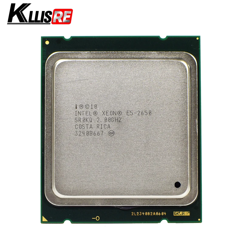 

INTEL XEON E5-2650 SR0KQ C2 CPU 8 CORE 2.0GHz 20M 8GT/s 95W PROCESSOR E5 2650
