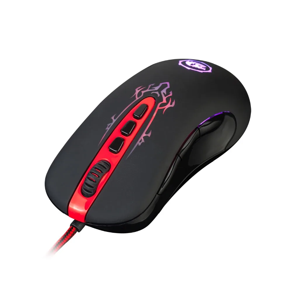 Игровая мышь Redragon M903 ORIGIN программируемая 4000 DPI 8 кнопок USB кабель в оплетке с