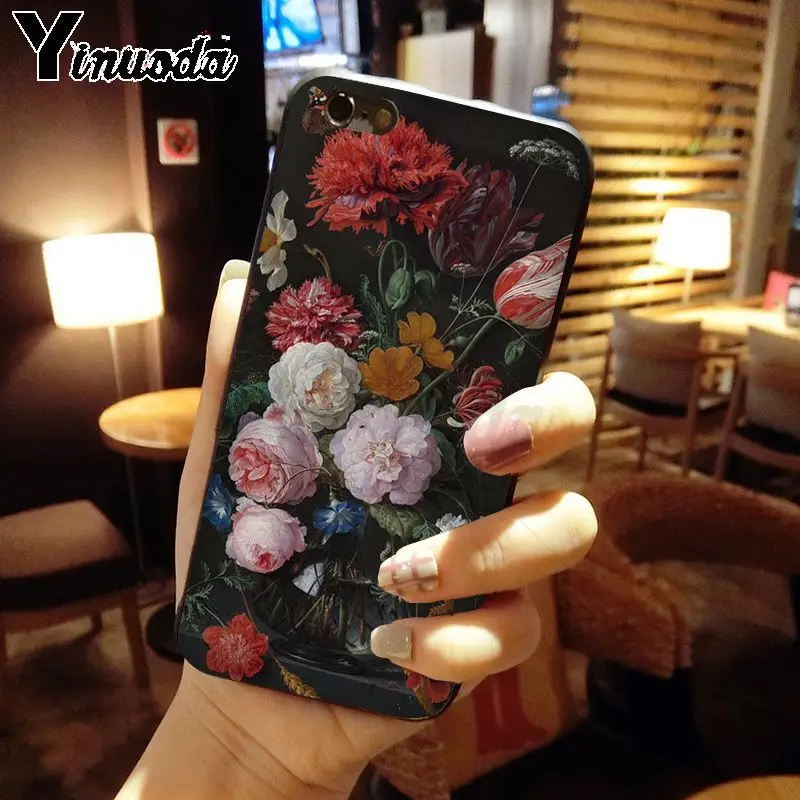 Classic painting flower In a Vase aesthetic Art