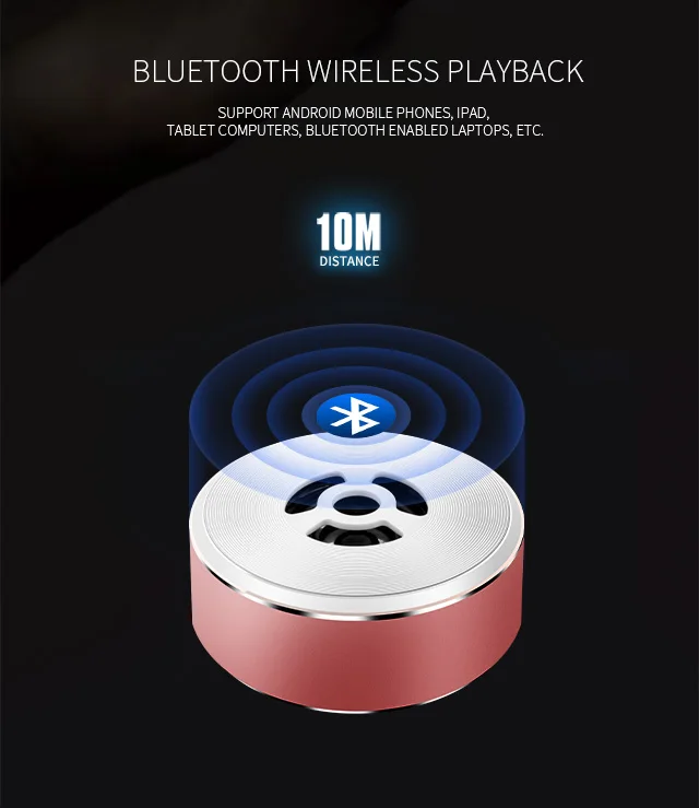 A5 Bluetooth Динамик мини Портативный Беспроводной металлический корпус 5 классический Цвета полный частотный Louds Динамик