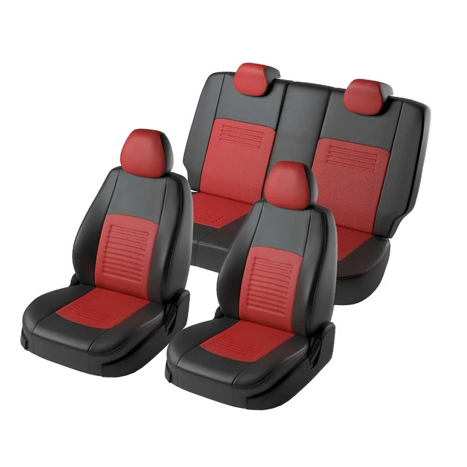 

For Kia Rio JB 2005-2010 special seat covers full set Model Turin eco-leather