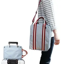 Портативный большой Ёмкость Для мужчин Для женщин нейлон дорожная сумка ручной Чемодан чемодан путешествия вещевой сумки Упаковка Кубики Одежда Организатор