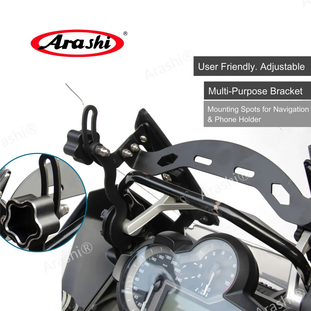 Регулируемый кронштейн для лобового стекла ARASHI BMW R1200GS LC 2013 2018 регулируемый