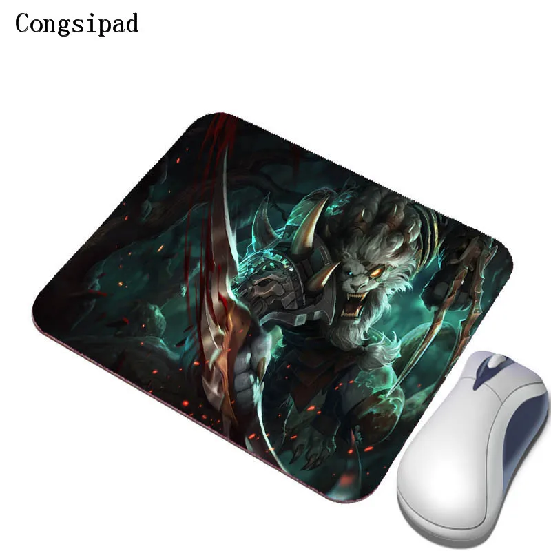 Congsipad горячая Распродажа резиновый для игровой мыши коврик на заказ 220х180мм