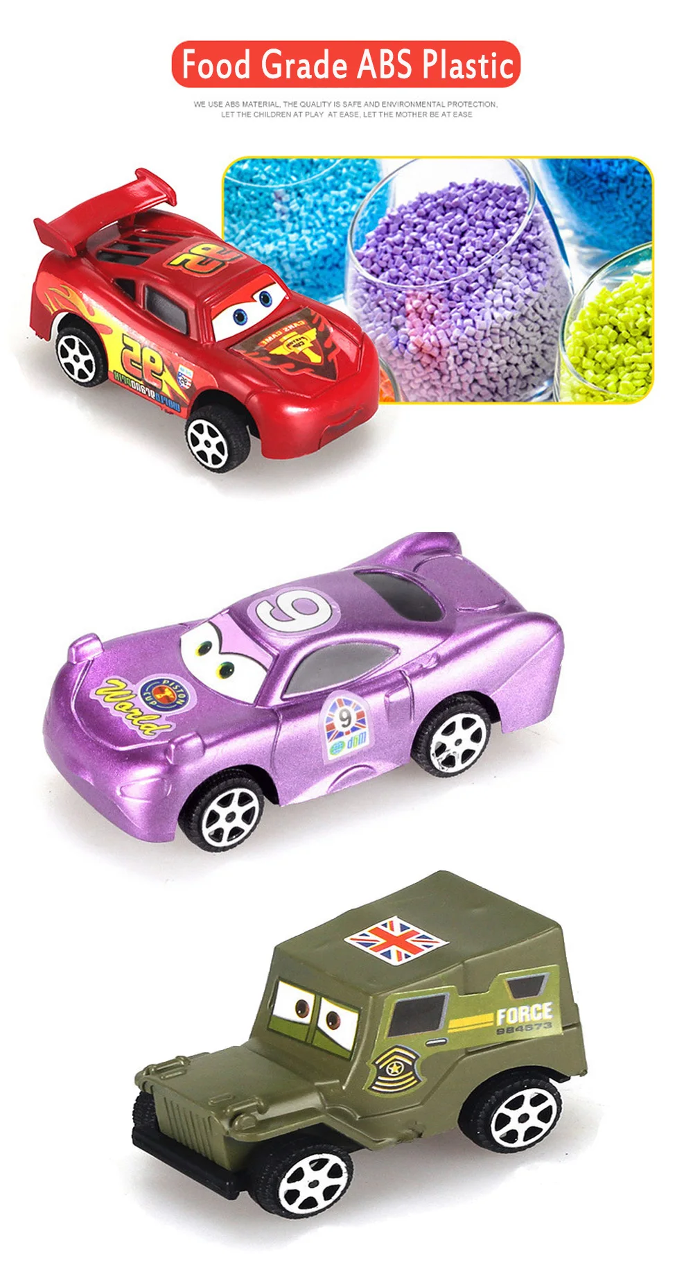 Дисней Mc Queent 16 шт. набор транспортных средств дети тянуть назад гоночный автомобиль игрушки мультфильм Мини Коллекция Модель автомобиля Diecasts Горячая для детей
