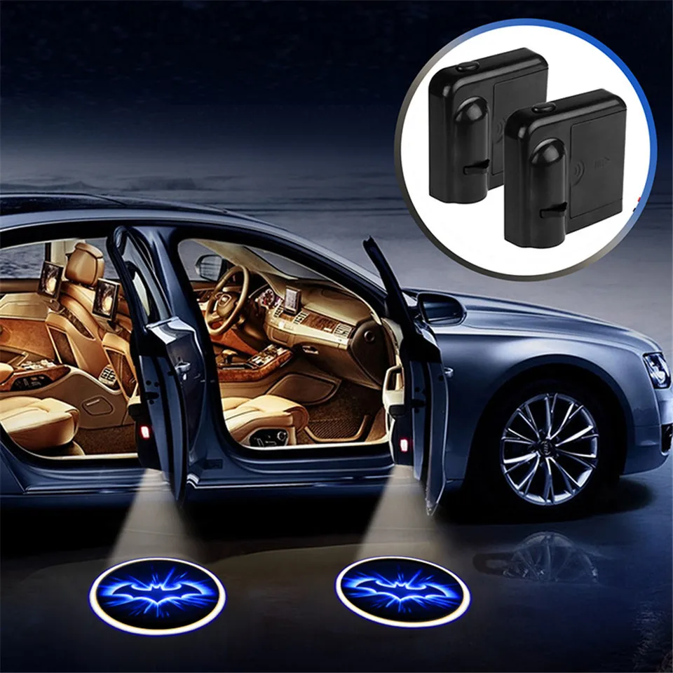 2pcs Wireless Car Door Led Welcome Laser Projector Logo Ghost Shadow Light Batman Car-styling Car Interior Lamp Light (15)