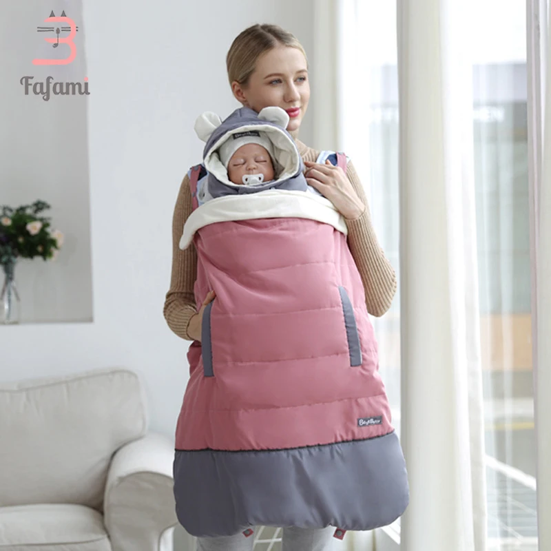 Baby Carrier Cover Baby Strap Cloak Ergonomic Thick Windproof Hoodie Cape Cloak Mantle A Level Backpacks & Carriers Coat Winter Baby Carrier Cover Baby Strap Cloak Ergonomic Thick Windproof Hoodie Cape Cloak Mantle A Level Backpacks & Carriers Coat Winter