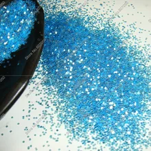 1/2"(1 мм) 040 дюймов темно-синий с блестящими Серебряные оттенки шестиугольные блестки Форма для ногтей украшения и блестки для ногтей