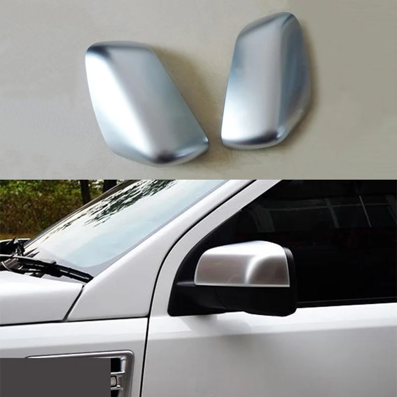 

2pcs Chrome Matte Outer Look Rearview Mirror Decorator Cup Trim For Land Rover Range Rover Freelander 2 / LR2 2008-2015
