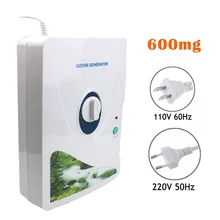 DMWD 110 В/220 В 600 мг домашний озоновый генератор очистители воздуха для фруктов и овощей, стерилизатор свежего мяса, еды, ЕС/США