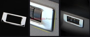 

Car Styling Stainless steel matt Console Head Light Switch Button Cover Trim 1pcs for Skoda Octavia MK3 A7 2015 2016
