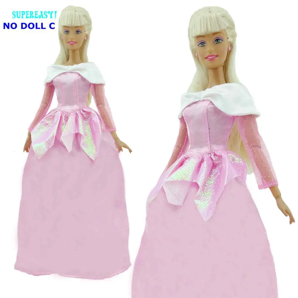 Сказочный костюм принцессы, платье Белоснежка, Золушка, Pocahontas, одежда принцессы для Барби, FR 11," 12", аксессуары для кукол игрушки - Цвет: NO DOLL C
