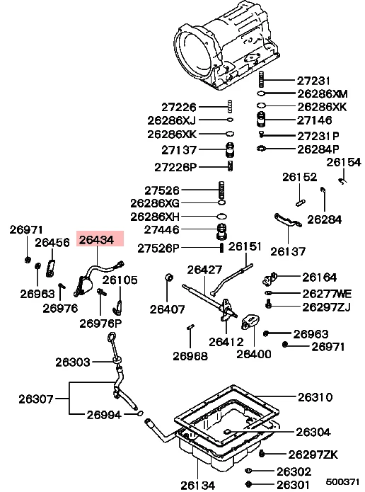 A/T чехол ингибитор переключатель для Mitsubishi Pajero Montero MB811106