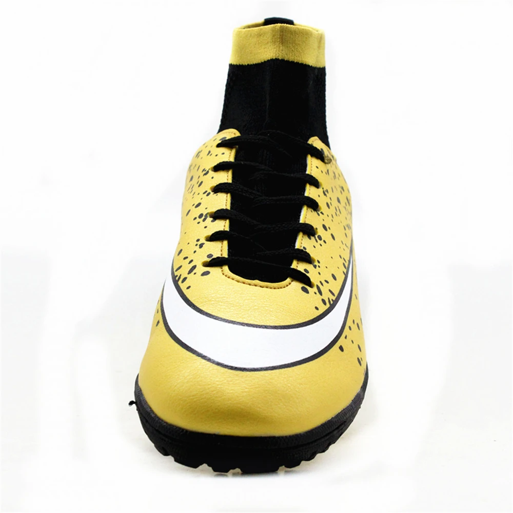 Maultby мужские черные золотые высокие голеностопные бутсы #08G|soccer cleats|indoor cleatsshoes soccer