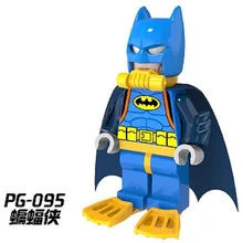 Pg095 100 шт. Бэтмен Batman Movie Super Hero строительный Конструкторы Кирпичи Модель DIY для детей Best образование Игрушечные лошадки подарок