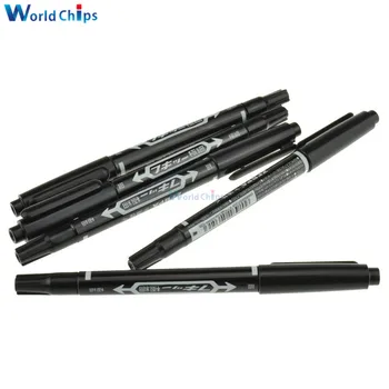 

5PCS CCL Anti-etching PCB Circuit Board Ink Marker Double Pen For DIY PCB Repair CCL Printed Circuit Diagram